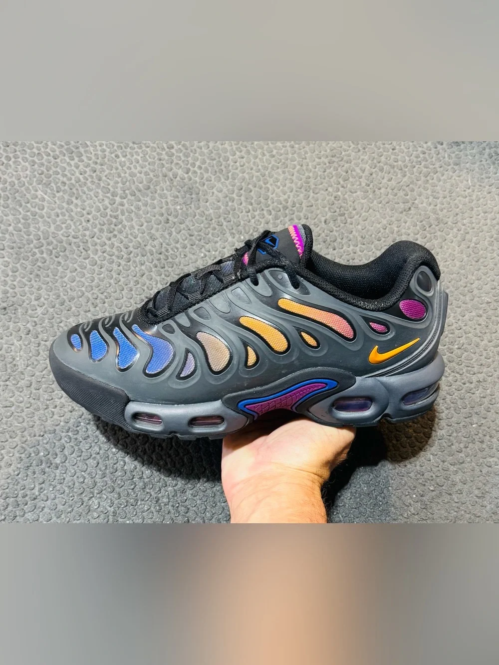 Nike Air Max Plus Drift ‘Anthracite Black Viotech Monarch’ GS 2024 (Sz 7Y/8.5W)